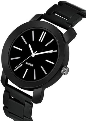 MAHAKAPI Black pendo metal chain mens watch-fast selling premium dailywear watch Metal Chain Fast Selling Formal EveryDay Wear Analog Watch  - For Men