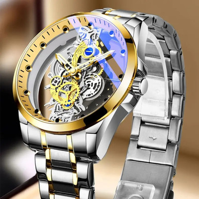 Glowme SKELETON Muskan Creation Analog watch Analog Watch  - For Men
