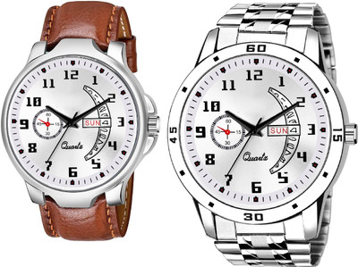 Caihong BRN-19-AND-SLV-19 Analog Watch  - For Men