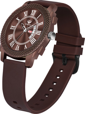 LORENZ MK-4095R Men's Watch with Roman Numerals, Brown Dial, MK-4095R Analog Watch  - For Men