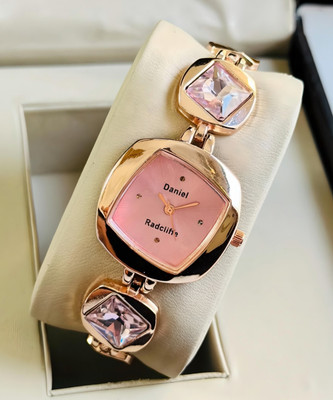 Daniel Radcliffe DRW027 Women Atractive Rose Gold Pink Color Luxury Trending Watch Analog Watch  - For Women