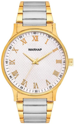 WARHAP Gold Chain Quartz machine Party Roman series Analog Watch  - For Men