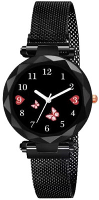 Hidelliya magnet bf black Analog Watch  - For Women