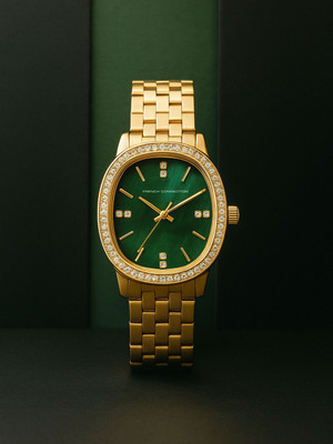 French Connection Green Mop Dial | Analog Watch For Women's | FCP52NGM Analog Watch  - For Women
