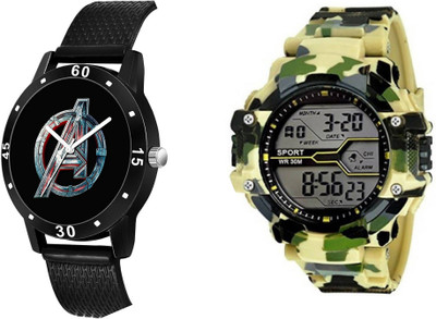 Brostin Analog-Digital Watch  - For Men