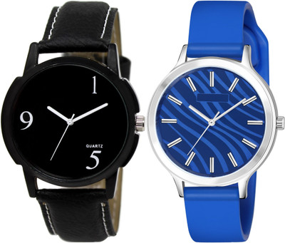 TVILLA Black Professional Look MZ-LR06 Analog Watch  - For Men & Women