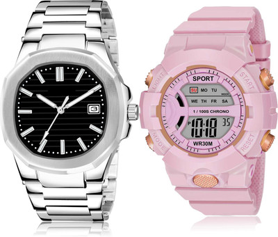 TIMETRANSELEVATE BL46.144-DG36 Analog-Digital Watch  - For Boys