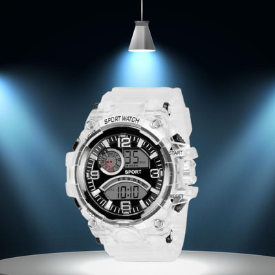 Alkhwatches Black Altitude Edge: Shine Through Every Adventure Digital Watch  - For Boys & Girls