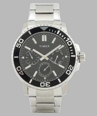 TIMEX Multi Function Black Dial Analog Watch  - For Men