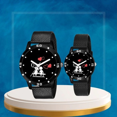 MAHAVIRA COLLECTION Couple Combo Trendy Couple Watch Analog Watch  - For Couple