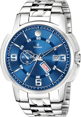 Giomex Katori Blue Chain Premium Addition Analog Watch  - For Men