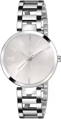 WEDSCOY New Trendy Colorful Round Dial Attractive Metal Chain New Trendy Colorful Round Dial Attractive Metal Chain Analog Watch  - For Girls
