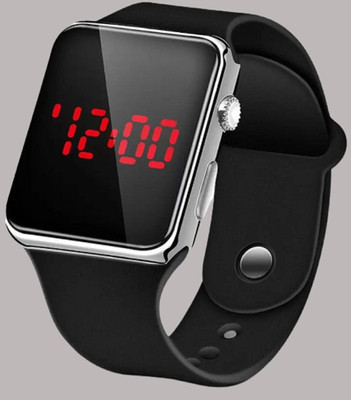 RareEagle Black Strap Electronic For Kids Only Digital Watch  - For Boys & Girls