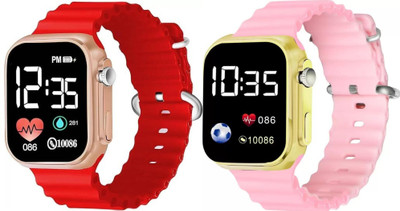 Fash Digital Waterproof LED Display Kids Watch for Boys & Girls Unisex Sport Digital Watch For Men - Women & Children Digital Watch  - For Boys & Girls