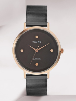 TIMEX Black Dial Analog Watch  - For Women
