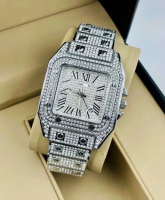 FashionLobby Iced out diamond watch Analog Watch  - For Men & Women