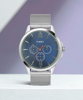 TIMEX Multifunction Blue Dial Analog Watch  - For Men