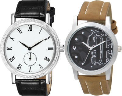 TVILLA Black Casual MZ-LR14 Analog Watch  - For Men