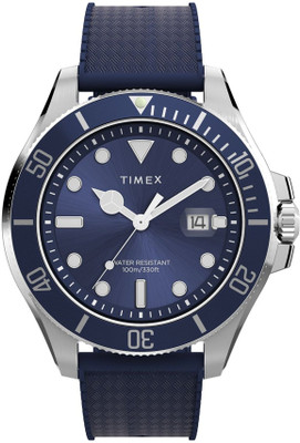 TIMEX TW2Y05000UJ TIMEX Trend Blue Round Dial Analog Watch  - For Men