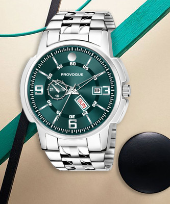 PROVOGUE Basic Analog Watch for Men with Day and Date Display Sports Formal Casual Series Analog Watch  - For Men
