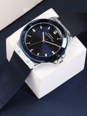 French Connection Axiom Axiom Sunray 3 Hands Men's Analog Watch  - For Men
