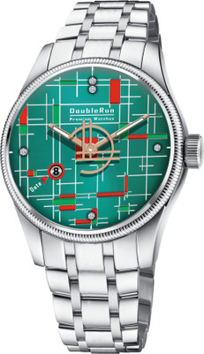 DoubleRun Analog Watch  - For Men