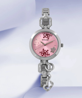 SONATA Charmed Analog Watch  - For Women