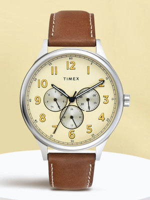 TIMEX Multi Function Champagne Dial Analog Watch  - For Men