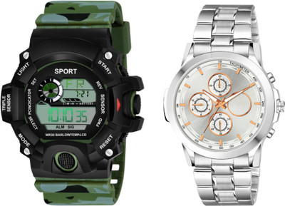 Brostin Exlclusive Analog-Digital Men's Combo Watches Analog-Digital Watch  - For Men