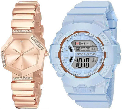 exactor Premium Stylish Casual & Formal Wear Watch Analog-Digital Watch  - For Boys & Girls