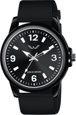 LOUIS DEVIN LD-BK063-BLACK Analog Watch  - For Men