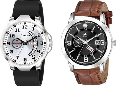 Giomex Stylish Look Combo Analog Watches Analog Watch  - For Men