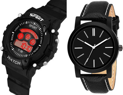 Amience Simple Elegant Versatile Watch for Men Women Boys Girls Analog-Digital Watch  - For Boys & Girls