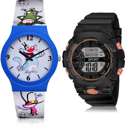 TIMOXIDE CM731-DG33 Analog-Digital Watch  - For Boys