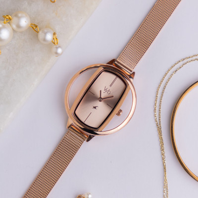 Fastrack Vyb Charmer Analog Watch  - For Women