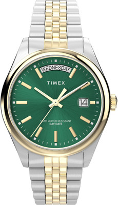 TIMEX TW2W32100UJ Trend Green Round Dial Analog Watch  - For Women