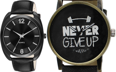 TVILLA Black Stylish Dial MZ-LR76 Analog Watch  - For Men