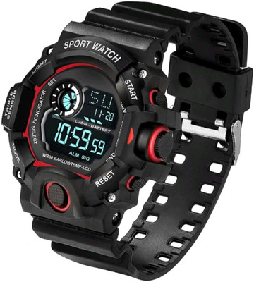 REEMON DURABLE SILICONE SPORTS WATCH FOR BOYS OR MEN ALL TERRAIN SPORTS WATCH Digital Watch  - For Boys