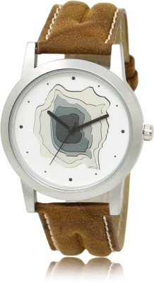 NEHA CREATION LR09 White 3D Look Analog Watch  - For Men