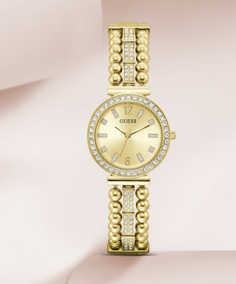 GUESS Guess Analog Champagne Dial Women's Watch GW0401L2 Analog Watch  - For Women