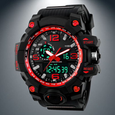 otage 1155 Red 1155 Red Analog-Digital Watch  - For Men