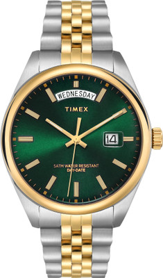 TIMEX TWEG27102 TIMEX TREND Green Round Dial Analog Watch  - For Men