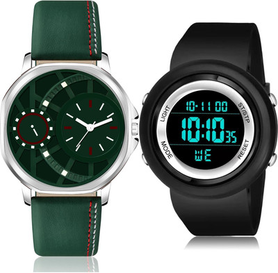 TIMOXIDE BM47-DG58 Analog-Digital Watch  - For Men