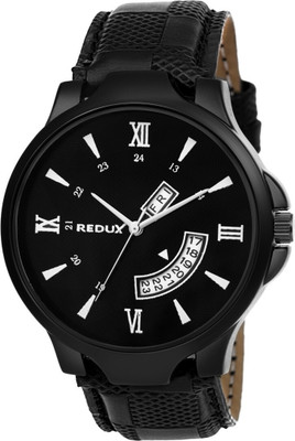 REDUX RWS0228S Black Dial Day & Date Analog Watch  - For Men