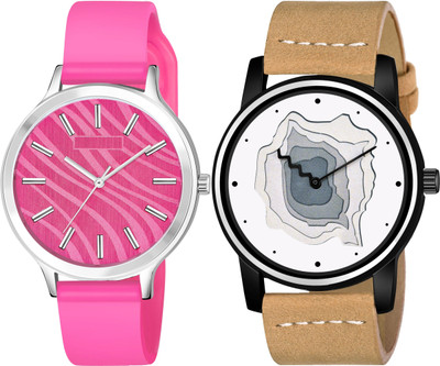 TVILLA Multicolor 3D Look -LR68 Analog Watch  - For Men & Women