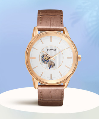 SONATA 7133WL01 Unveil Analog Watch  - For Men