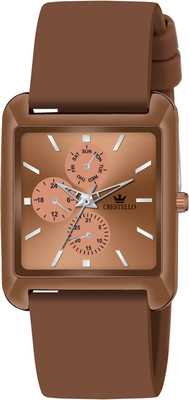 CRESTELLO CR-G032SLC-BRWN Analog Watch  - For Men