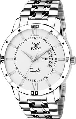 FOGG 2047-WH 2047-WH Working Day and Date Analog Watch  - For Men