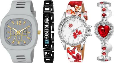 PEPPER STYLE Analog Watch  - For Couple