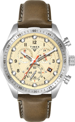 TIMEX TWEG26000 TIMEX Vector Green Round Chronograph Dial Analog Watch  - For Men